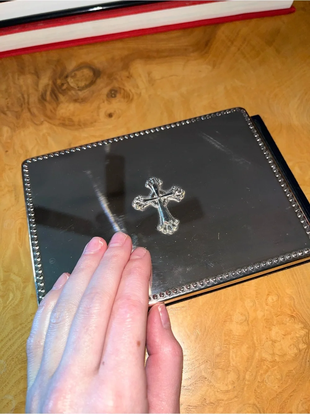 Silver Cross Accent Picture Album